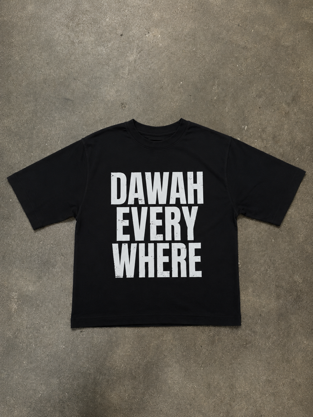 T-SHIRT DAWAH BLACK